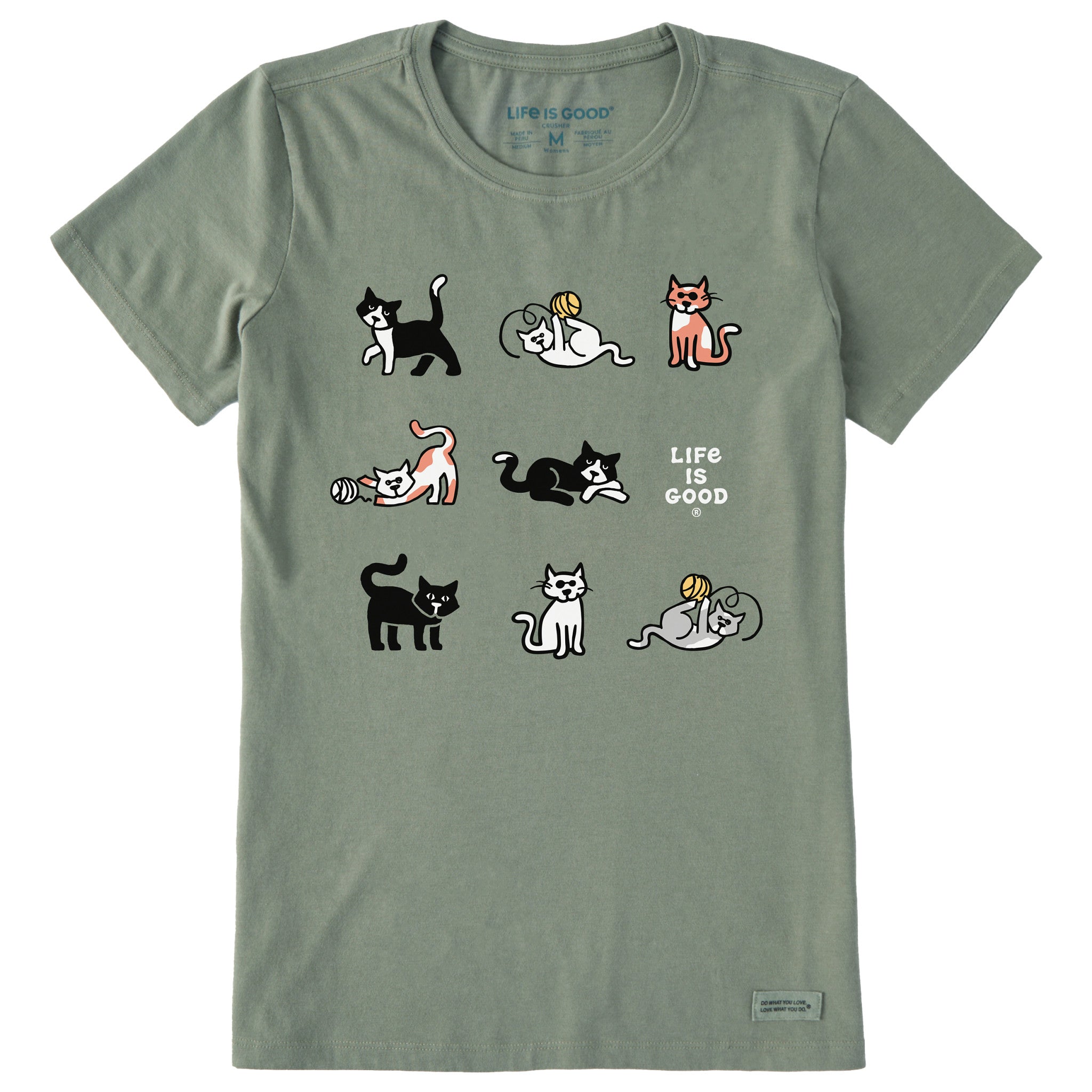 【mahagrid】25SS★ CAT DREAM TEE mahagrid】25SS☆ CAT DREAM TEE CAT DREAM TEE[GREEN] - MAHAGRID