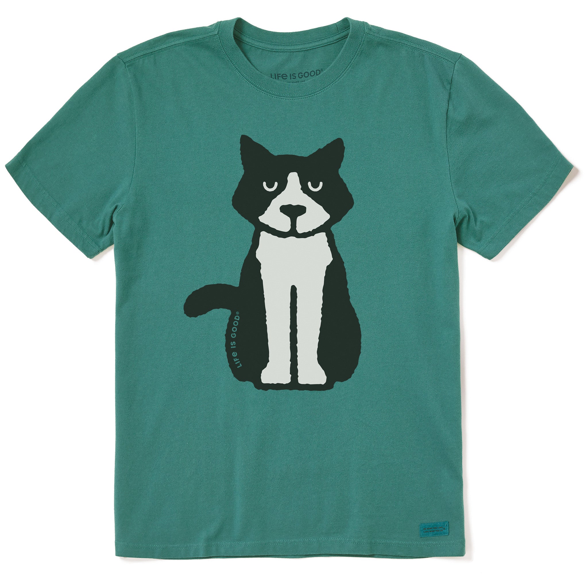 Men's Clean Tuxedo Al Short Sleeve Crusher Tee | Shop Life is Good