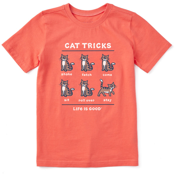 Kids Tabby Al Cat Tricks Short Sleeve Crusher Tee | Shop Life is Good