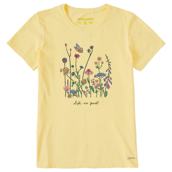Women's Realaxed Wildflowers Short Sleeve Tee | Shop Life is Good