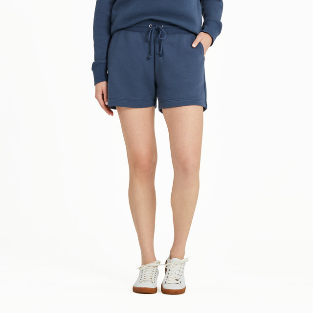 Product image for "Women's Solid Good Vibes Fleece Shorts" ||134101_1
