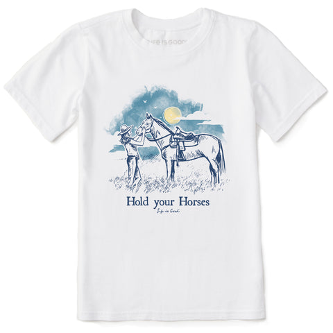 Hold Your Horses Retro Western Aesthetic Vintage Inspired Trendy Unisex...
