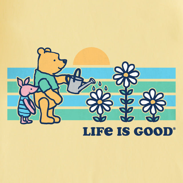 Product image for "Kids Winnie & P Flowers Short Sleeve Crusher Tee" ||135495_2