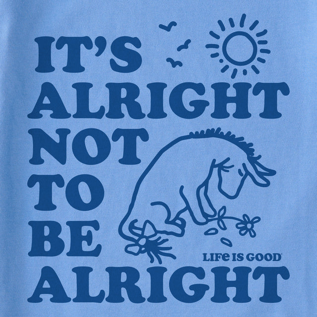 Product image for "Women's Alright not to be Alright E Short Sleeve Boxy Crusher Tee" ||135558_2