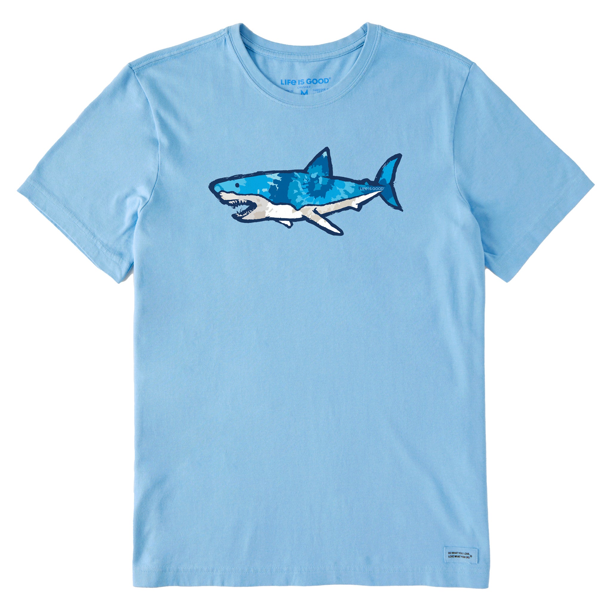 Men's Tie Dye Sharkscape Short Sleeve Tee | Shop Life is Good
