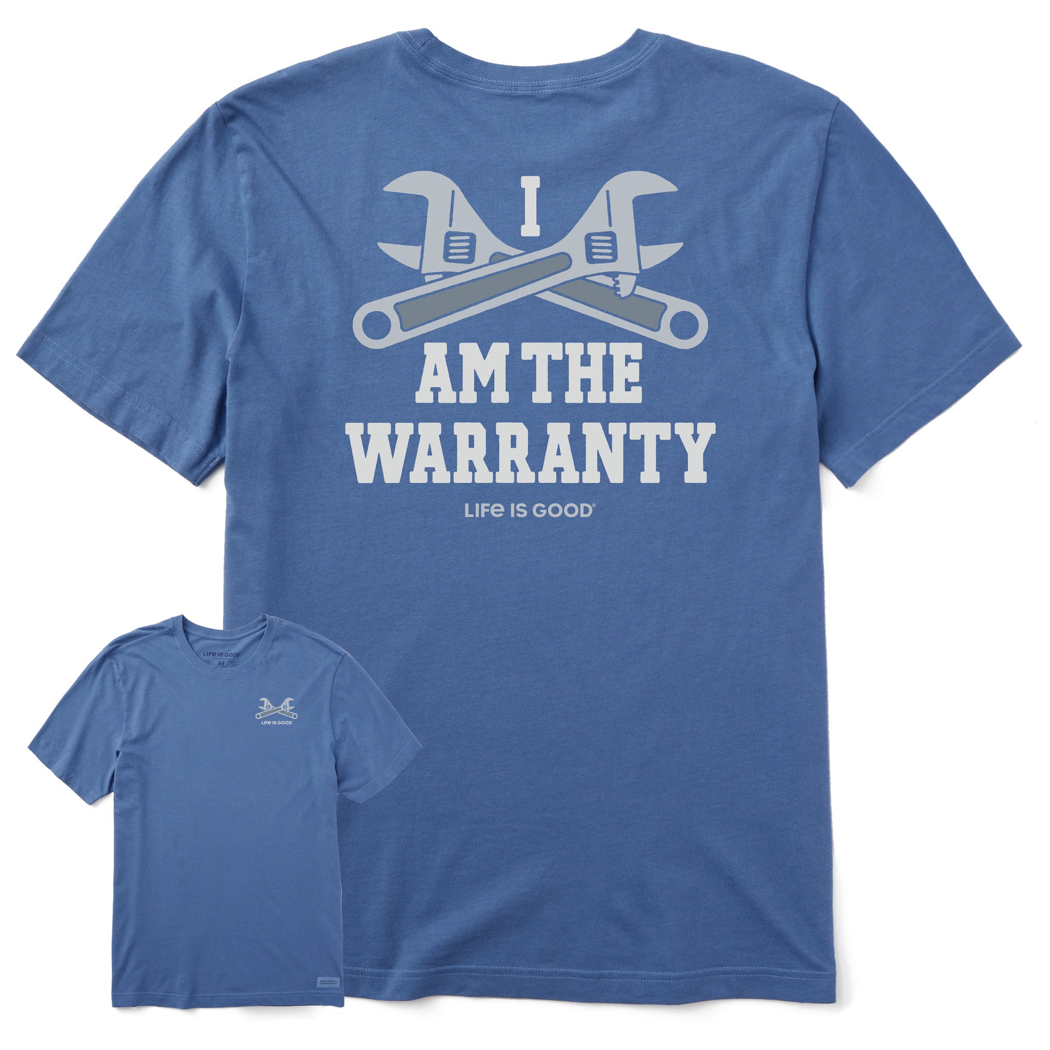 【William : Life Is Good & Good …】新品 Men's I am the Warranty Short Sleeve Tee | Shop Life is Good