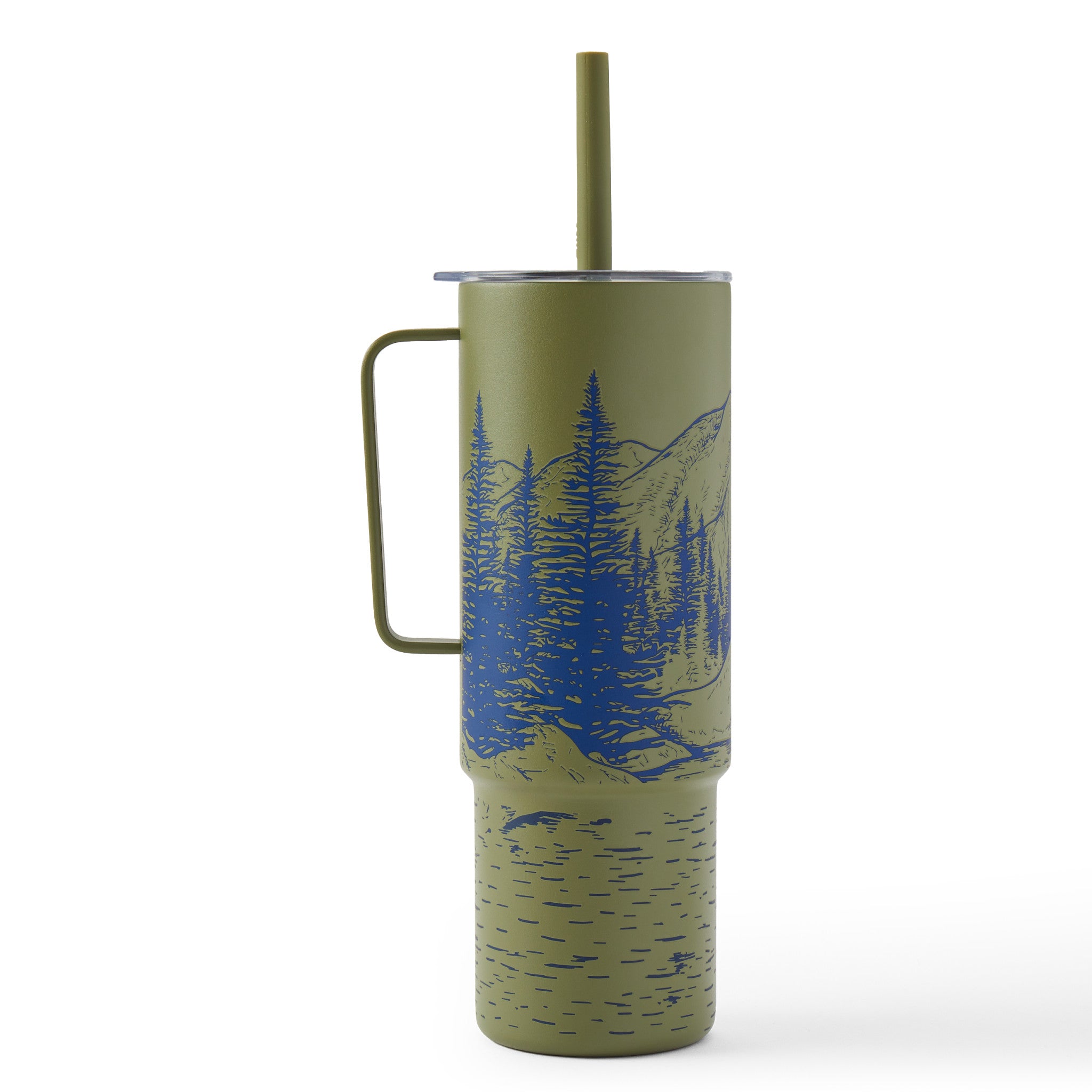 LIG Great Outdoors Landscape 32 oz. Cup and Straw