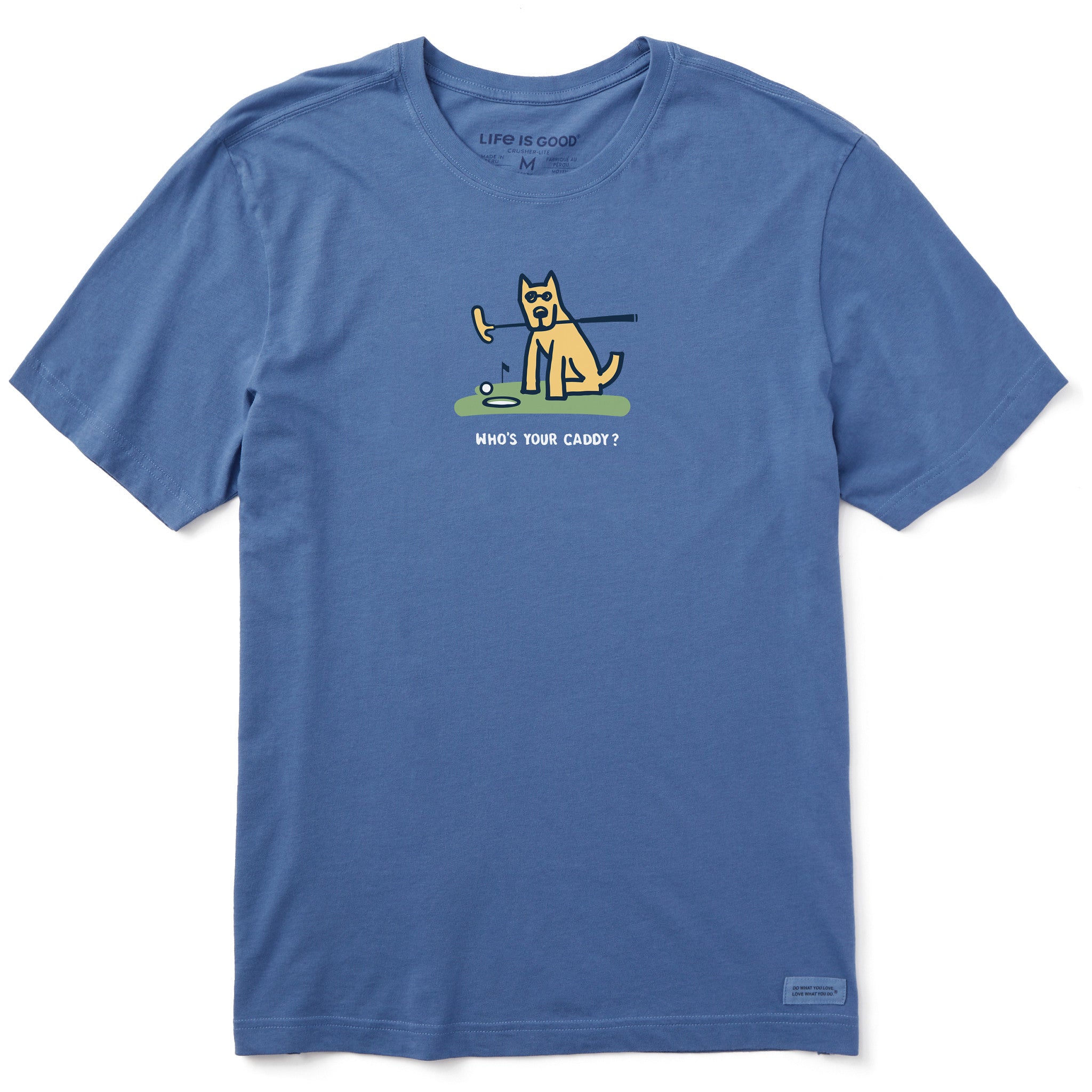Men's Rocket Who's Your Caddy Golf Short Sleeve Tee | Shop Life is