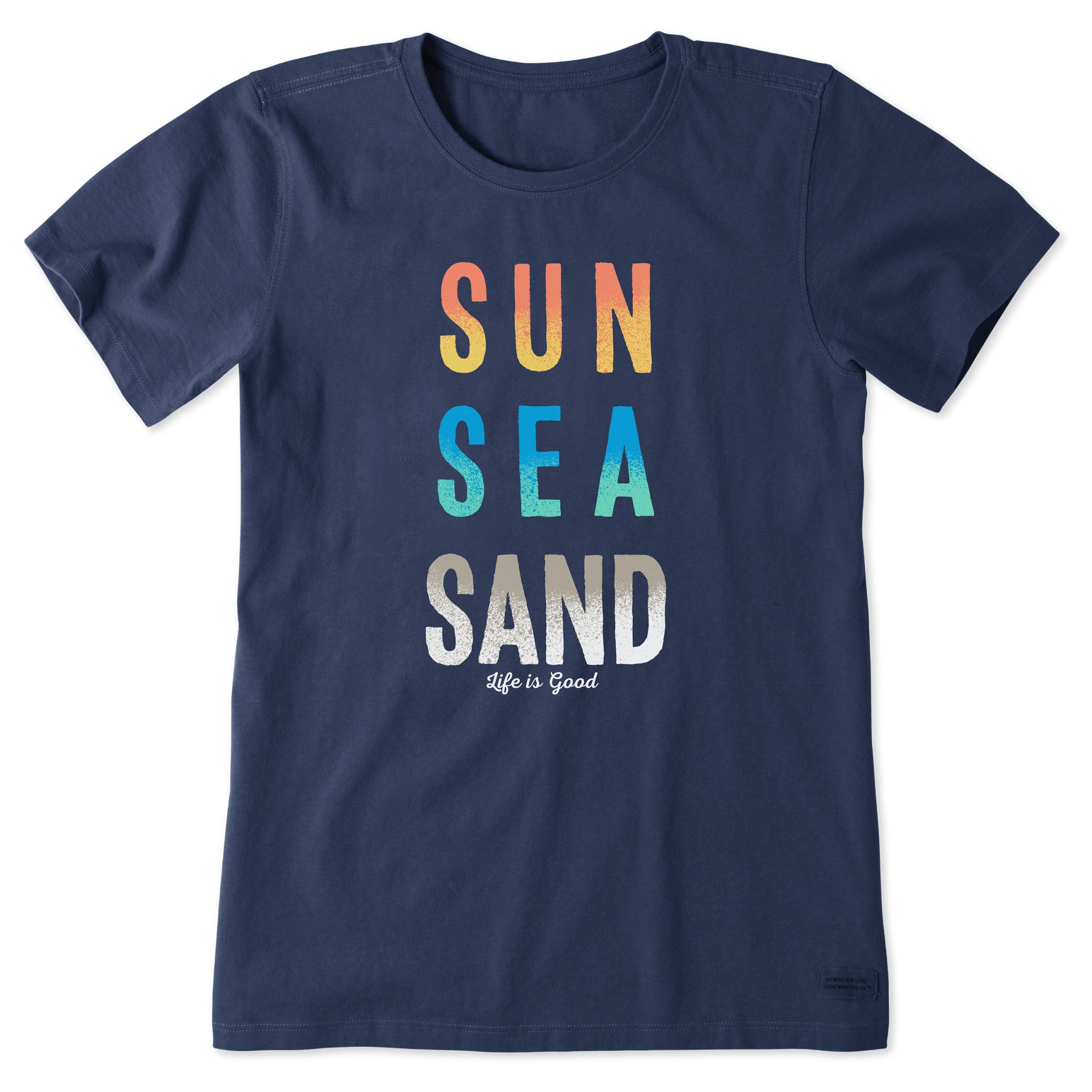 Women's Sun Sea Sand Short Sleeve Crusher Tee | Shop Life is Good