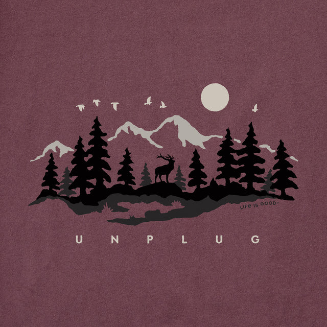 Product image for "Men's Unplug in the Outdoors Long Sleeve Crusher Tee" ||136985_2