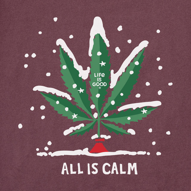 Product image for "Men's All is Calm Long Sleeve Crusher Tee" ||137451_2
