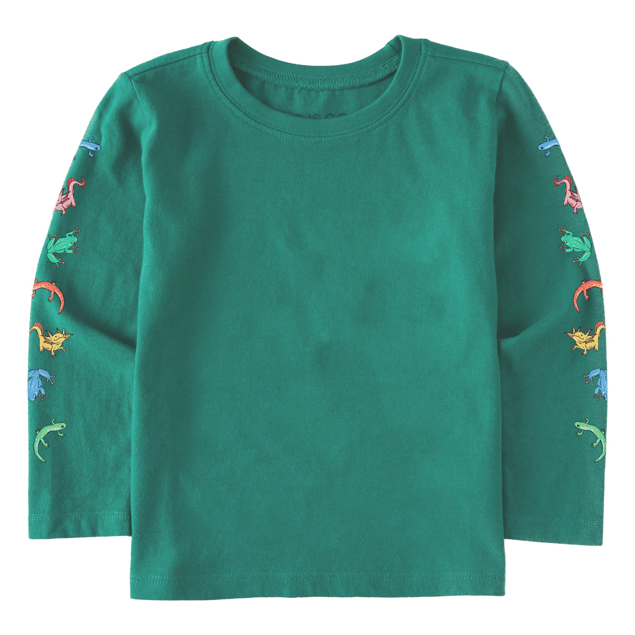 Product image for "Toddler Amphibian Friends Long Sleeve Crusher Tee" ||137613_1
