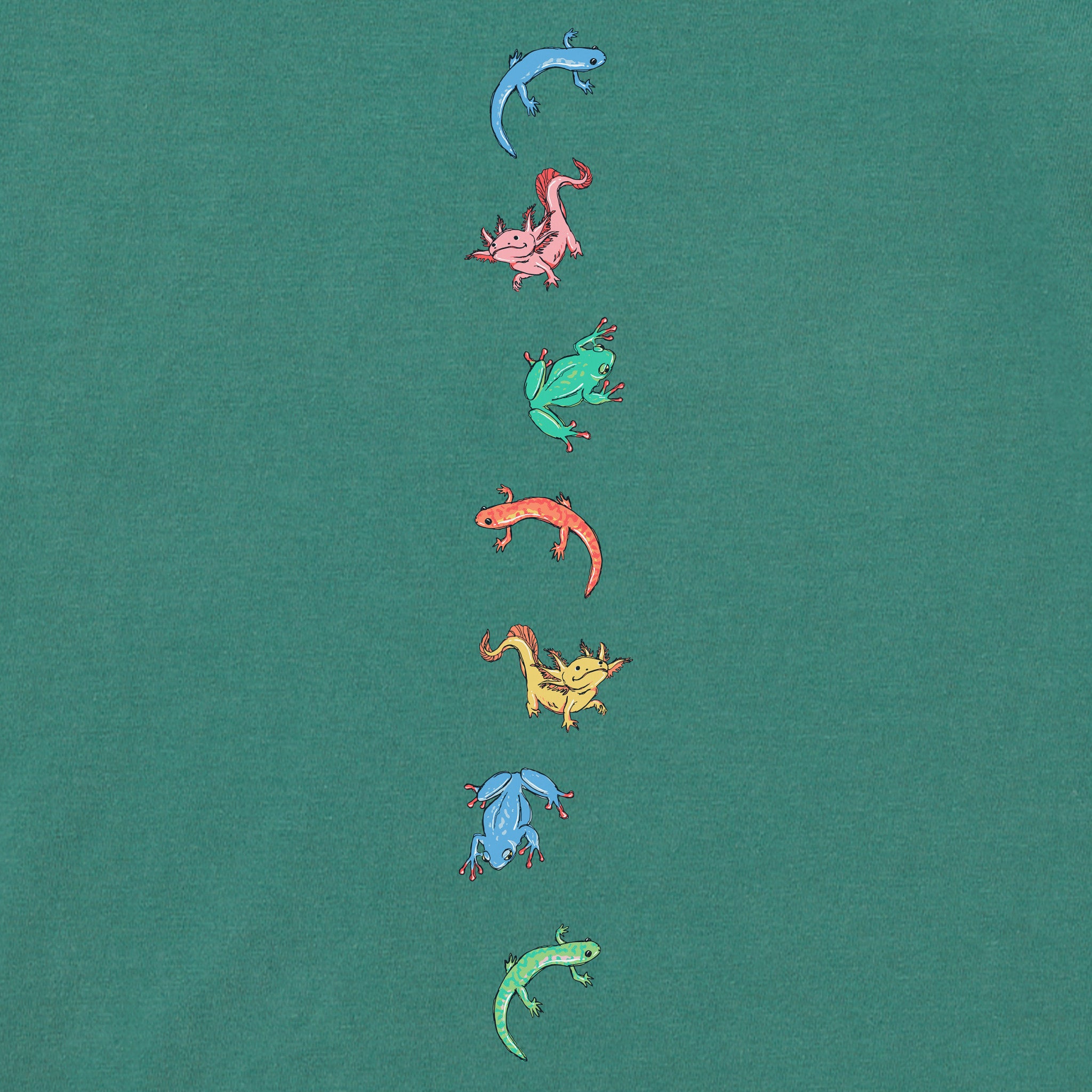 Product image for "Toddler Amphibian Friends Long Sleeve Crusher Tee" ||137613_2