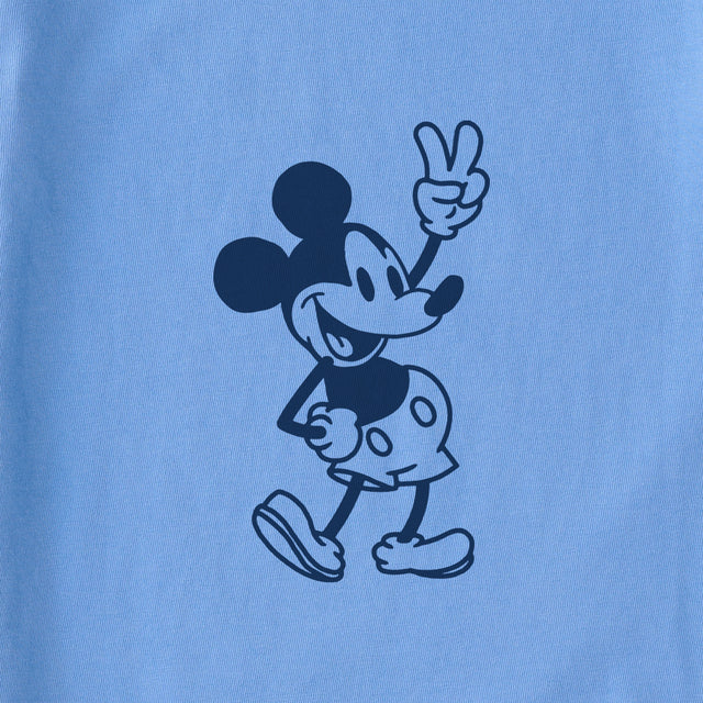 Product image for "Women's Steamboat Willie Peace Mini Short Sleeve Boxy Crusher Tee" ||138513_2