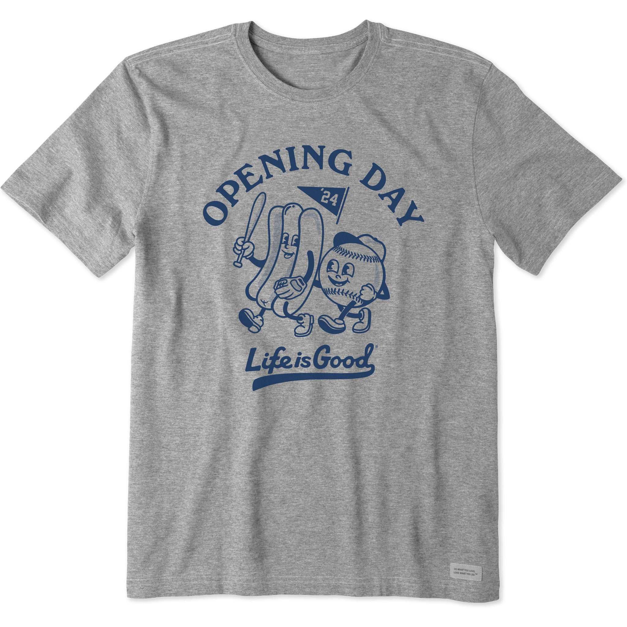 Product image for "Men's Craft Opening Day '24 Baseball Short Sleeve Crusher Tee" ||138735_1