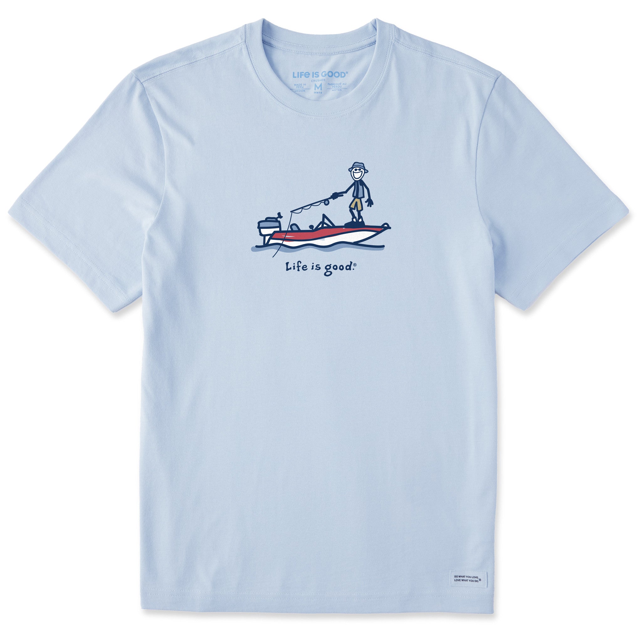 Men's Boat Fish Jake Short Sleeve Crusher Tee | Shop Life is Good