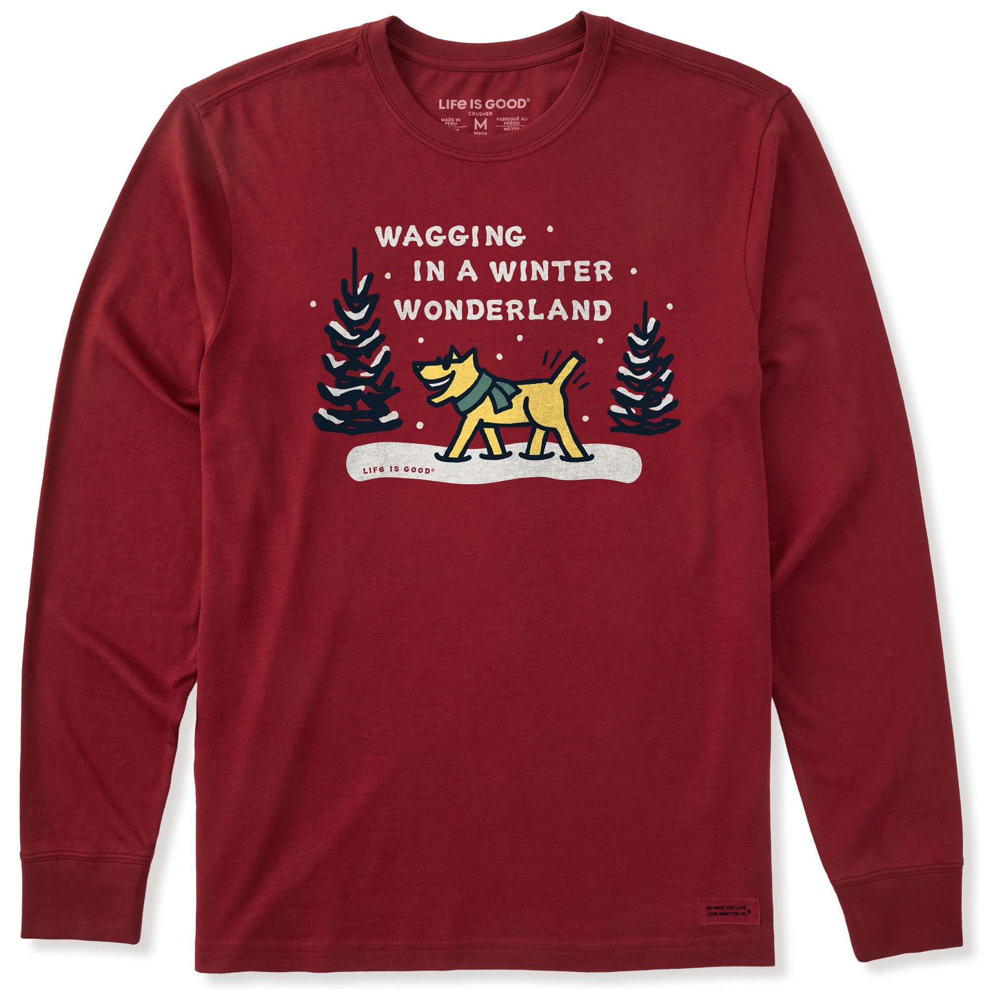 Men's Wagging Wonderland Rocket Long Sleeve Crusher Tee | Shop
