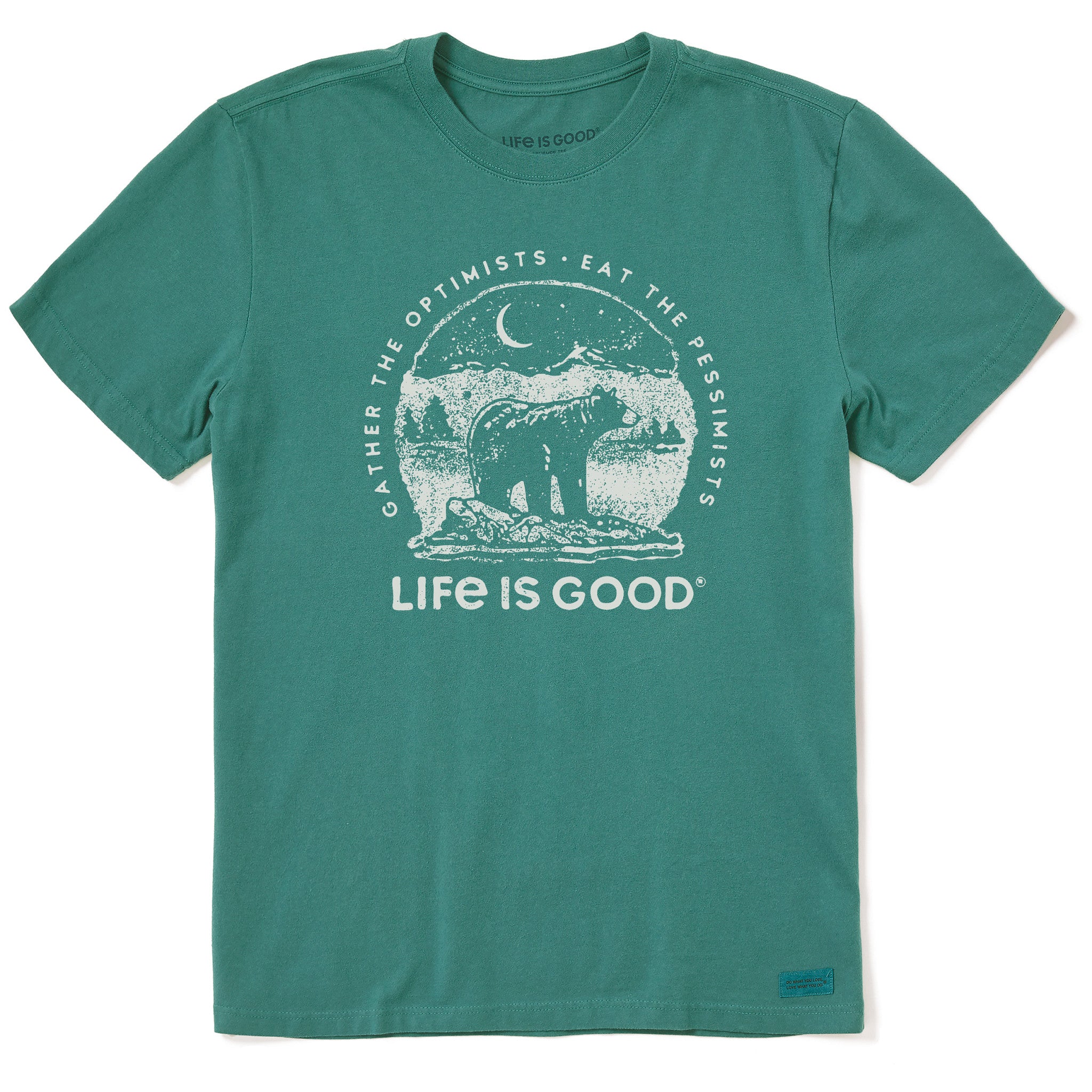 トップス ORIMI PLAYERS GATHER SHIRT Men's Gather the Optimists Bear Short Sleeve Crusher Tee | Shop