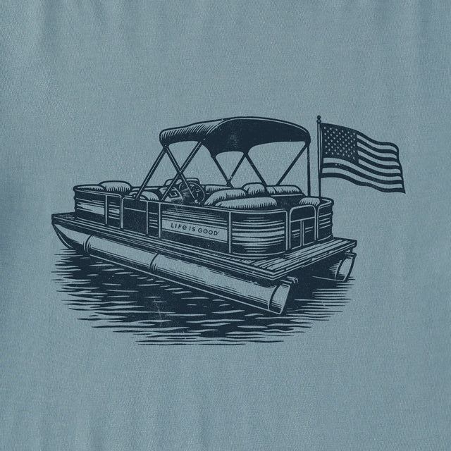 Product image for "Men's Pontoon Boat Short Sleeve Tee" ||139323_2