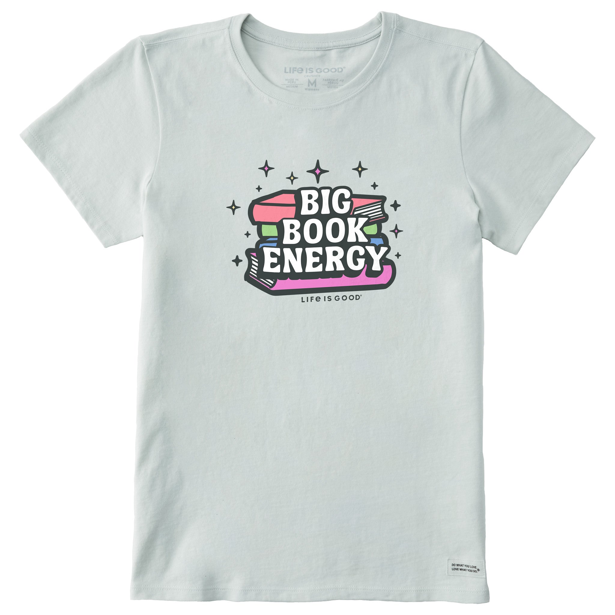 Women's Big Book Energy Short Sleeve Tee | Shop Life is Good