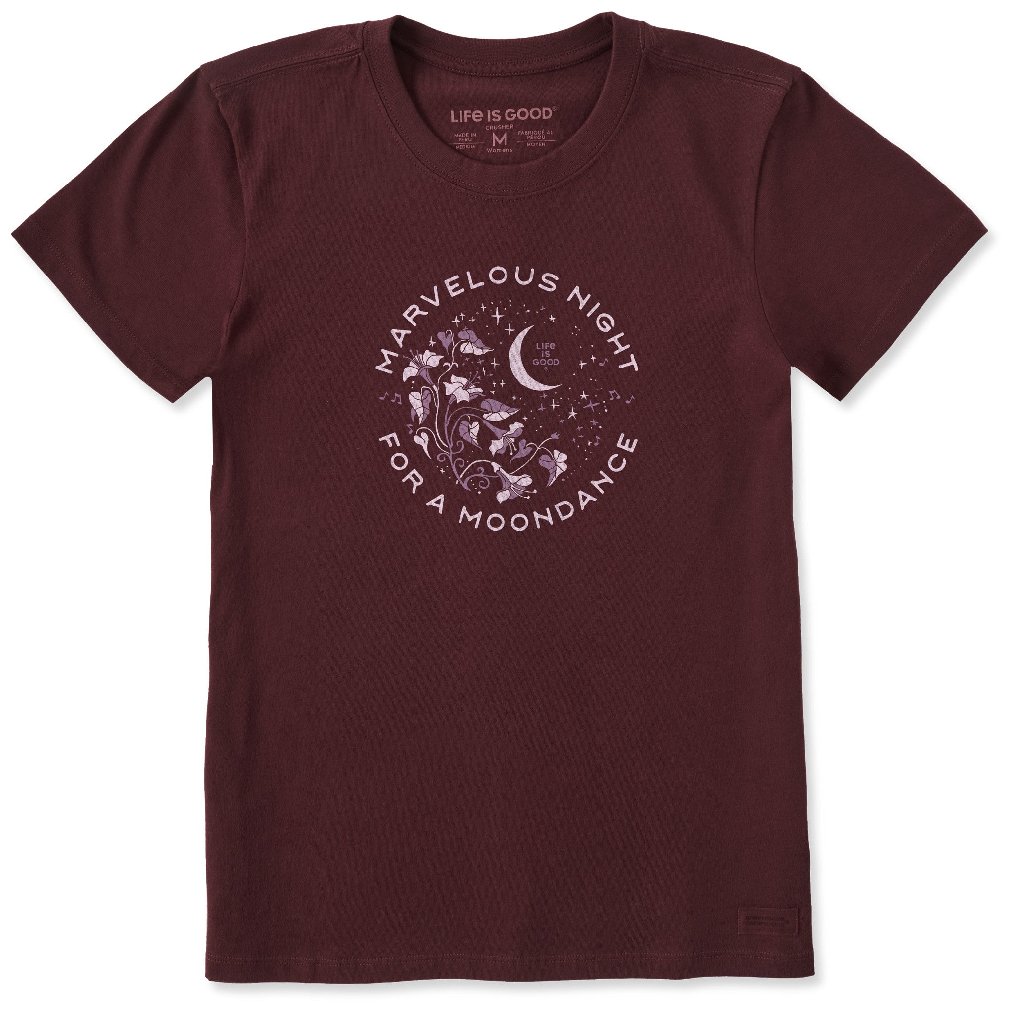 【LAMOURS/ラモース】PERFECT DAY TEE Women's Moondance Short Sleeve Tee | Shop Life is Good