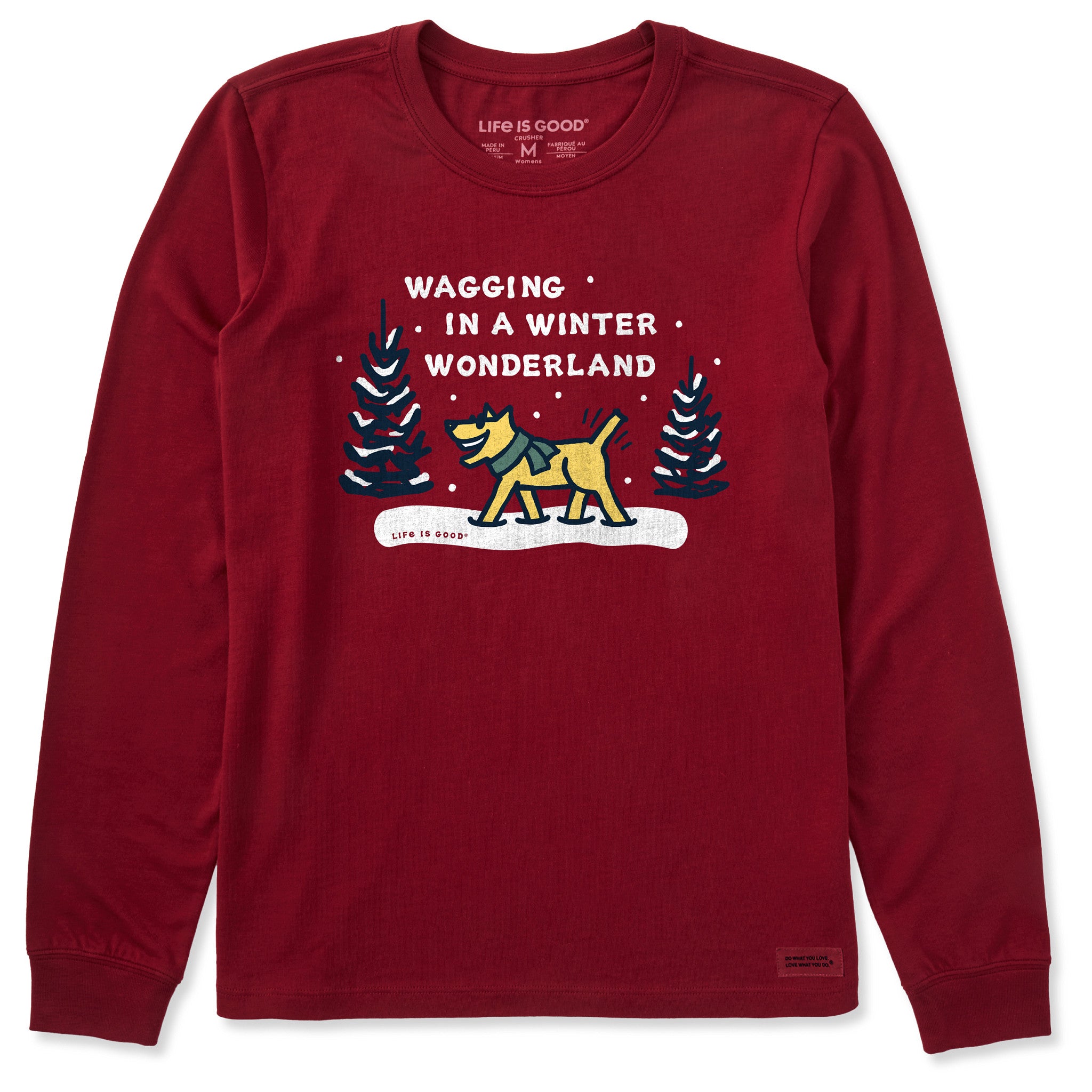 Women's Wagging Wonderland Rocket Long Sleeve Crusher Tee | Shop