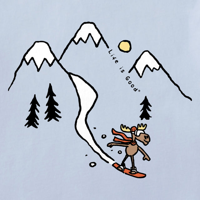 Product image for "Kids Moose Snowboard Vista Short Sleeve Crusher Tee" ||139929_2