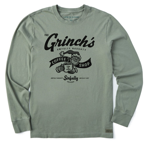 Life Is Good Grateful Grinch Polera Crusher De Manga Cort | Cuotas Sin