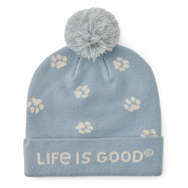 Product image for "Adult Unisex Paw Print Pattern So Chill Beanie" ||140338_1