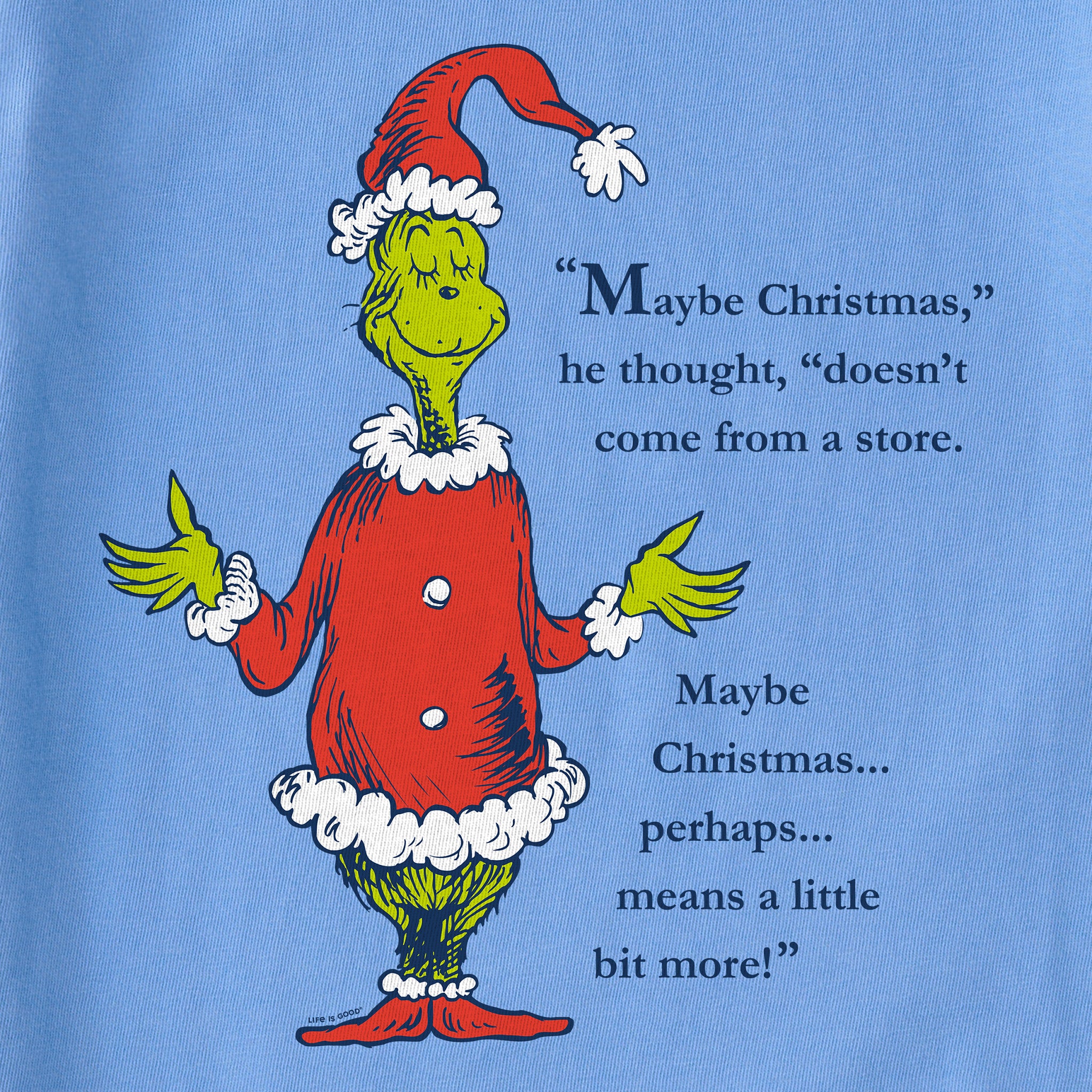 Women's Grinch Meaning of Christmas Short Sleeve Crusher Tee
