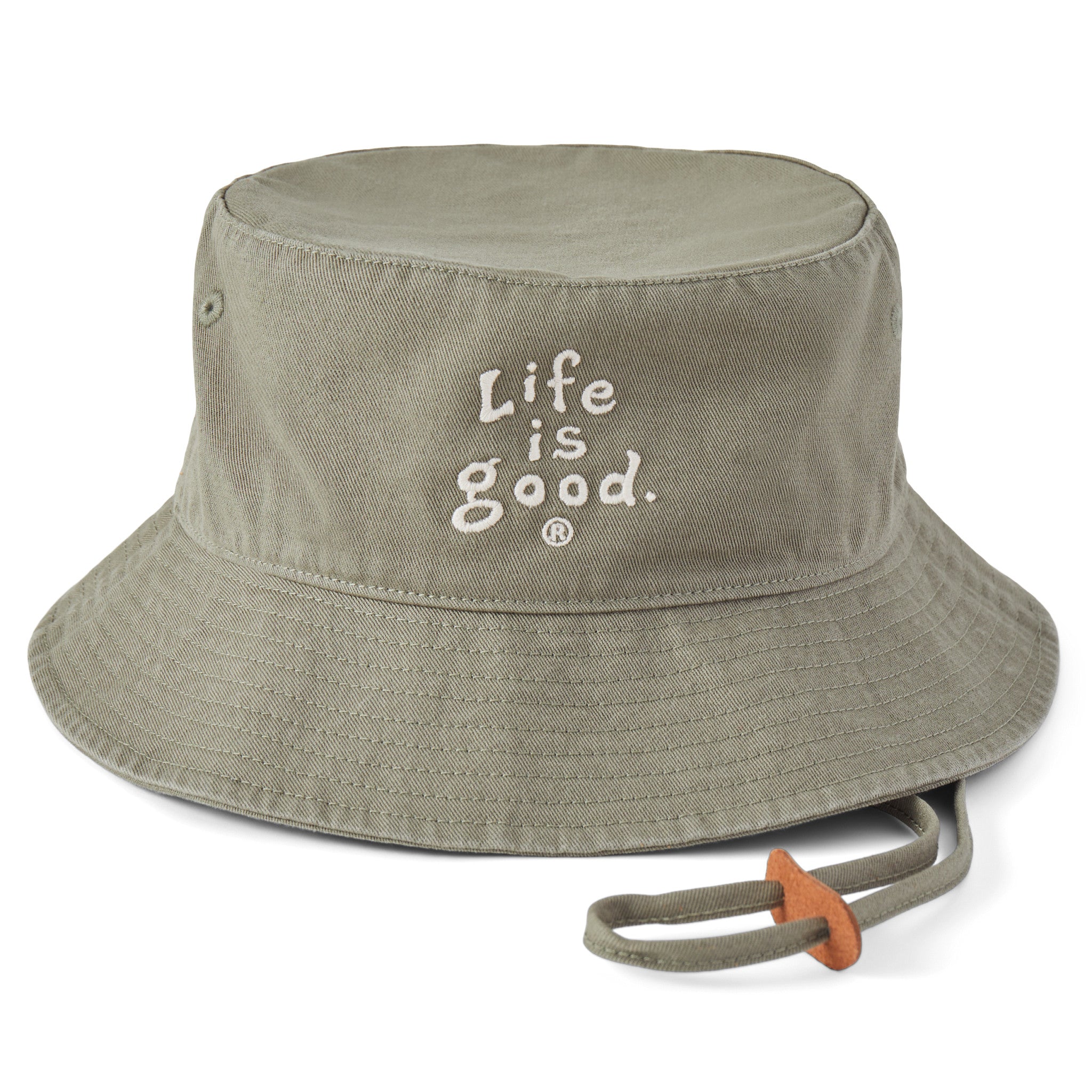 Adult Unisex LIG Vintage Wordmark Stacked Bucket Hat | Shop 