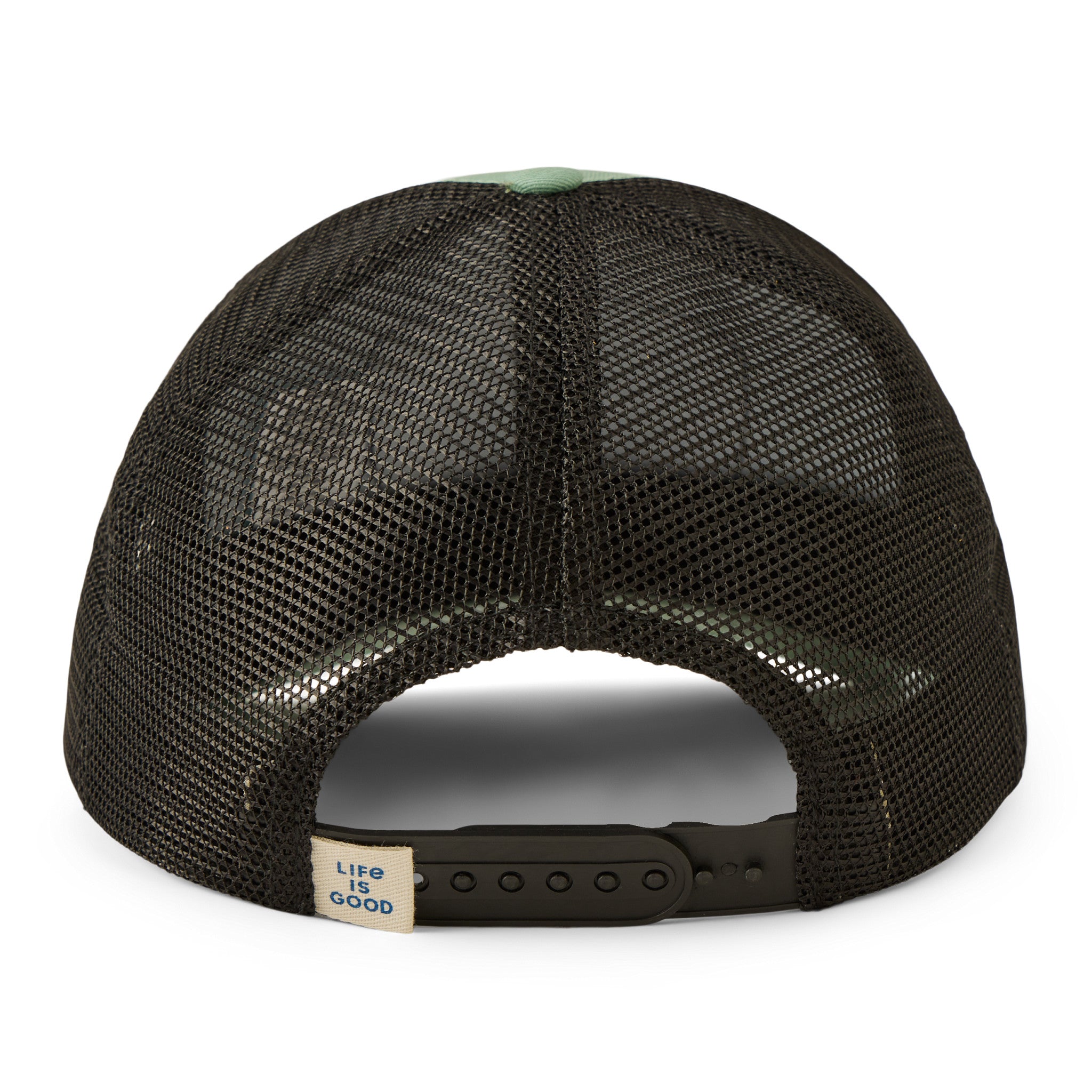 Adult Unisex Sunrise Water Stripe Trucker | Shop Life is Good display picture 3