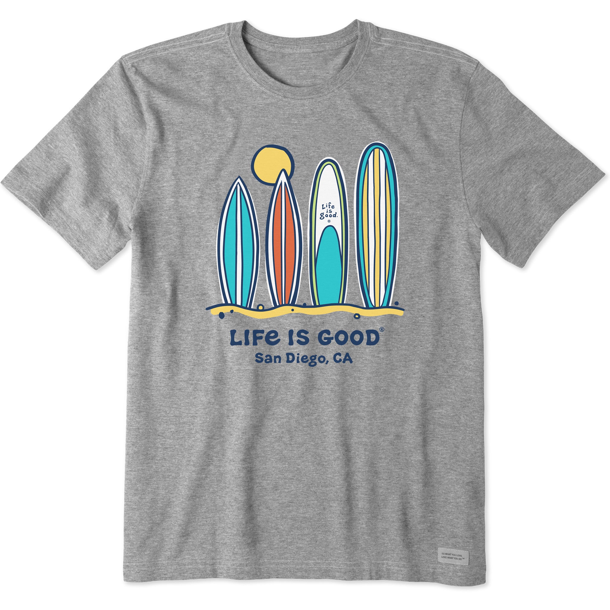 Men's San Diego Surf Boards Short Sleeve Crusher Tee | Shop Life