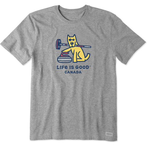 Men's Rocket Curling Canada Short Sleeve Crusher Tee | Shop Life