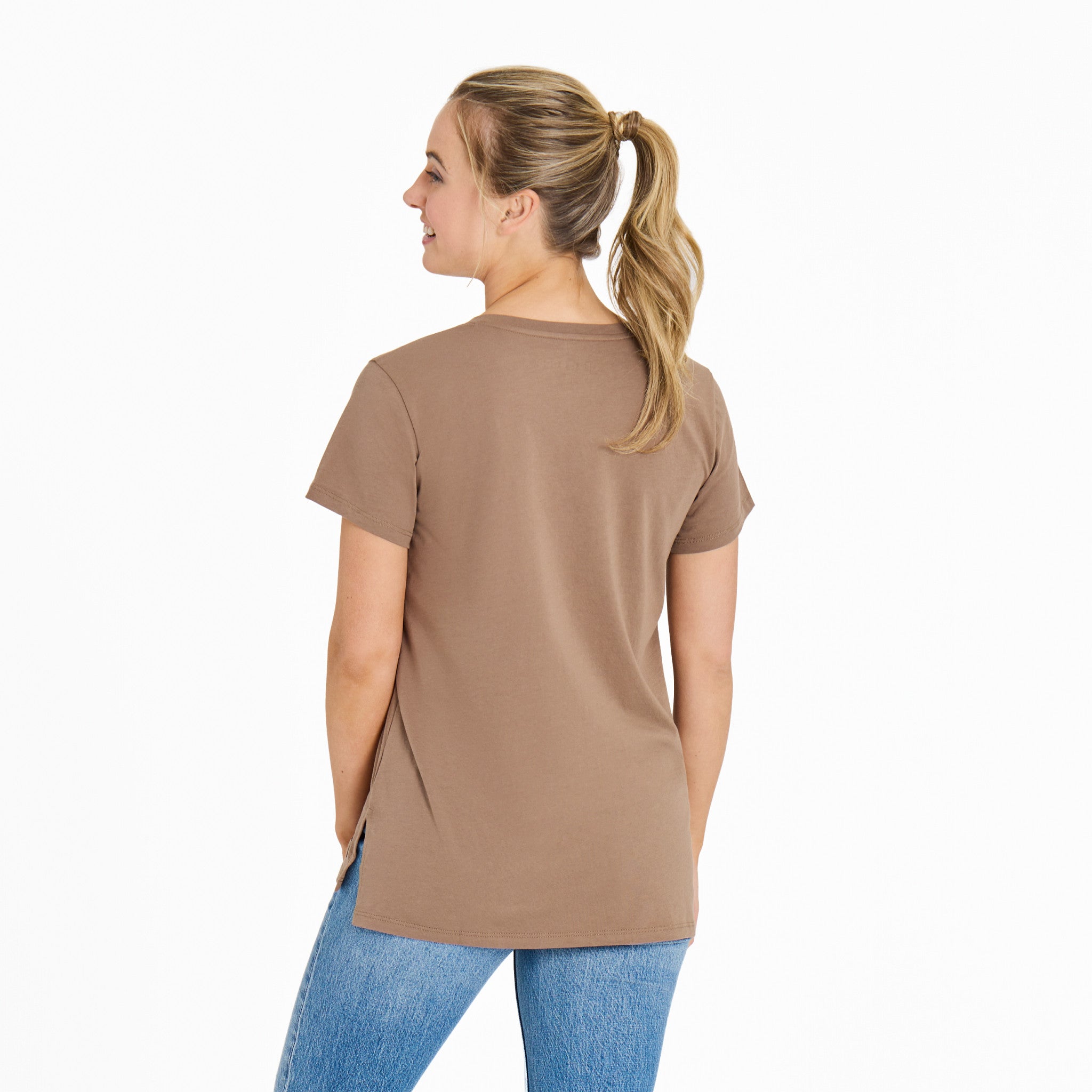 Women's Solid Crusher-LITE Vee Tunic | Shop Life is Good