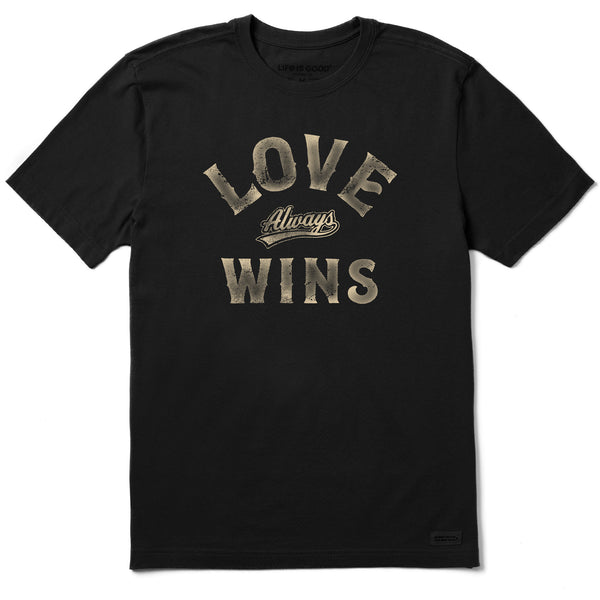 Men's Love Always Wins Short Sleeve Tee | Shop Life is Good