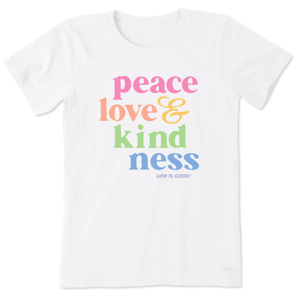 Deuxieme Classe LOVE A PEACE バックプリントTシャツ ドゥーズィエムクラス LOVE A PEACE バックプリントTシャツ ホワイト