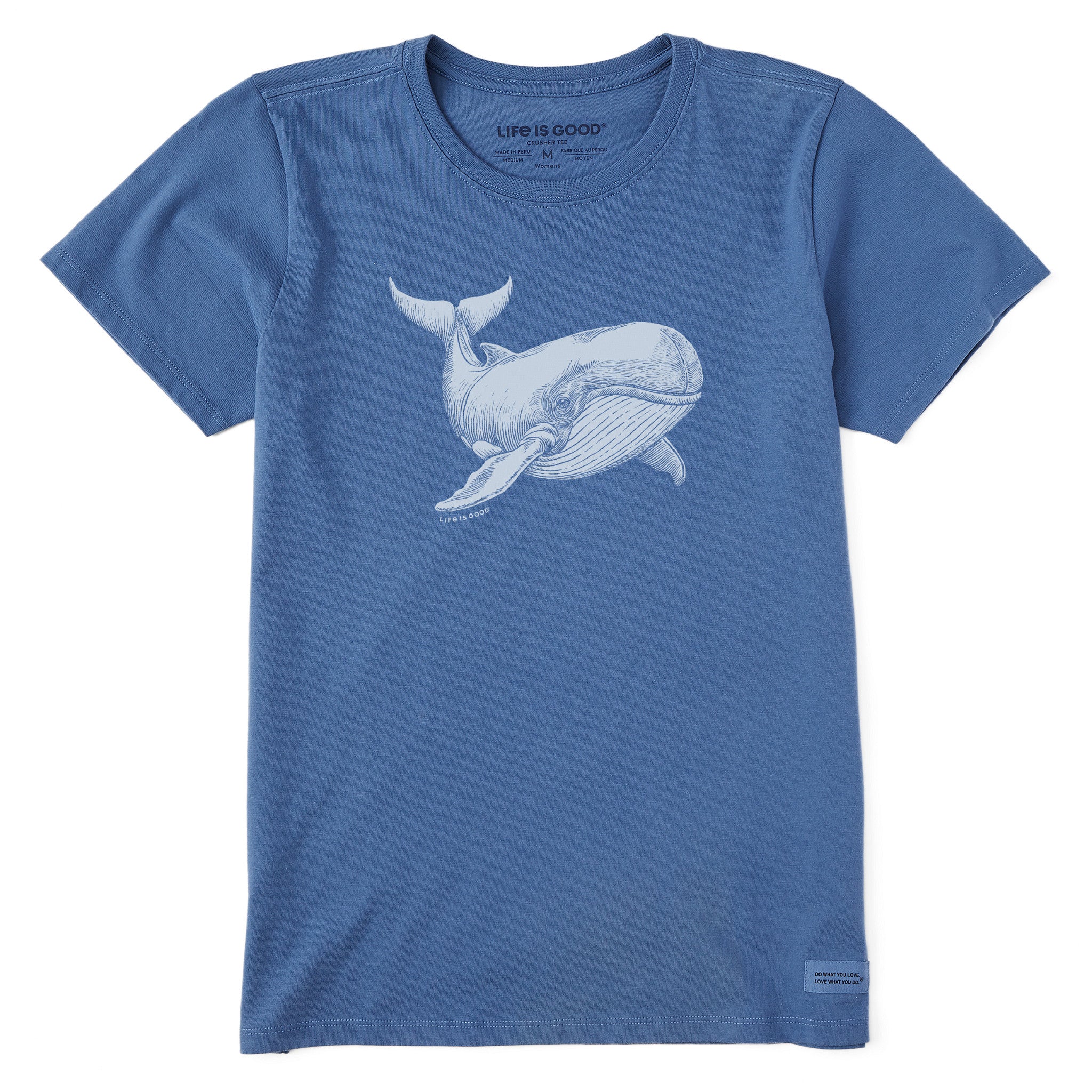 Women's Engraved Whale Short Sleeve Tee | Shop Life is Good