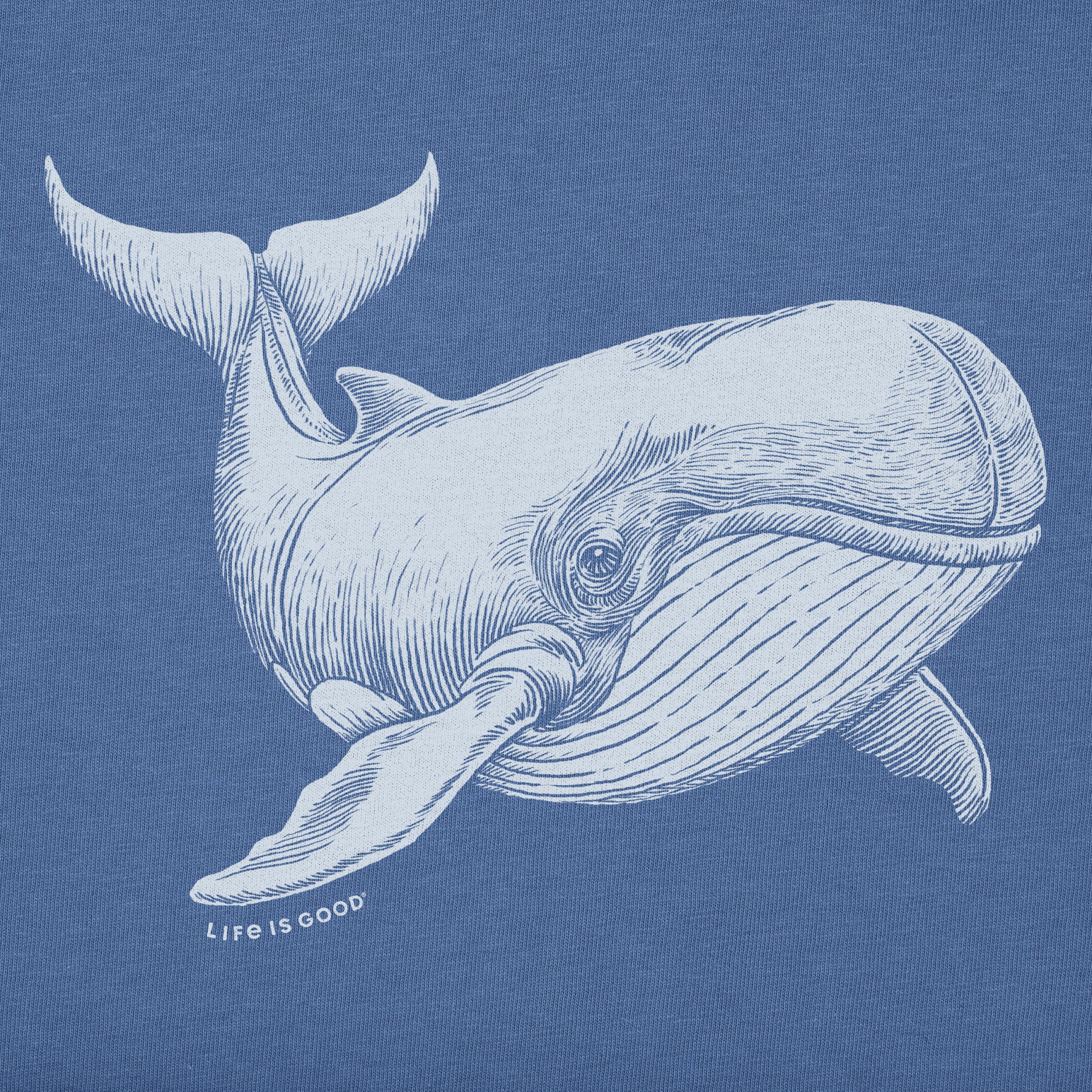 Women's Engraved Whale Short Sleeve Tee | Shop Life is Good