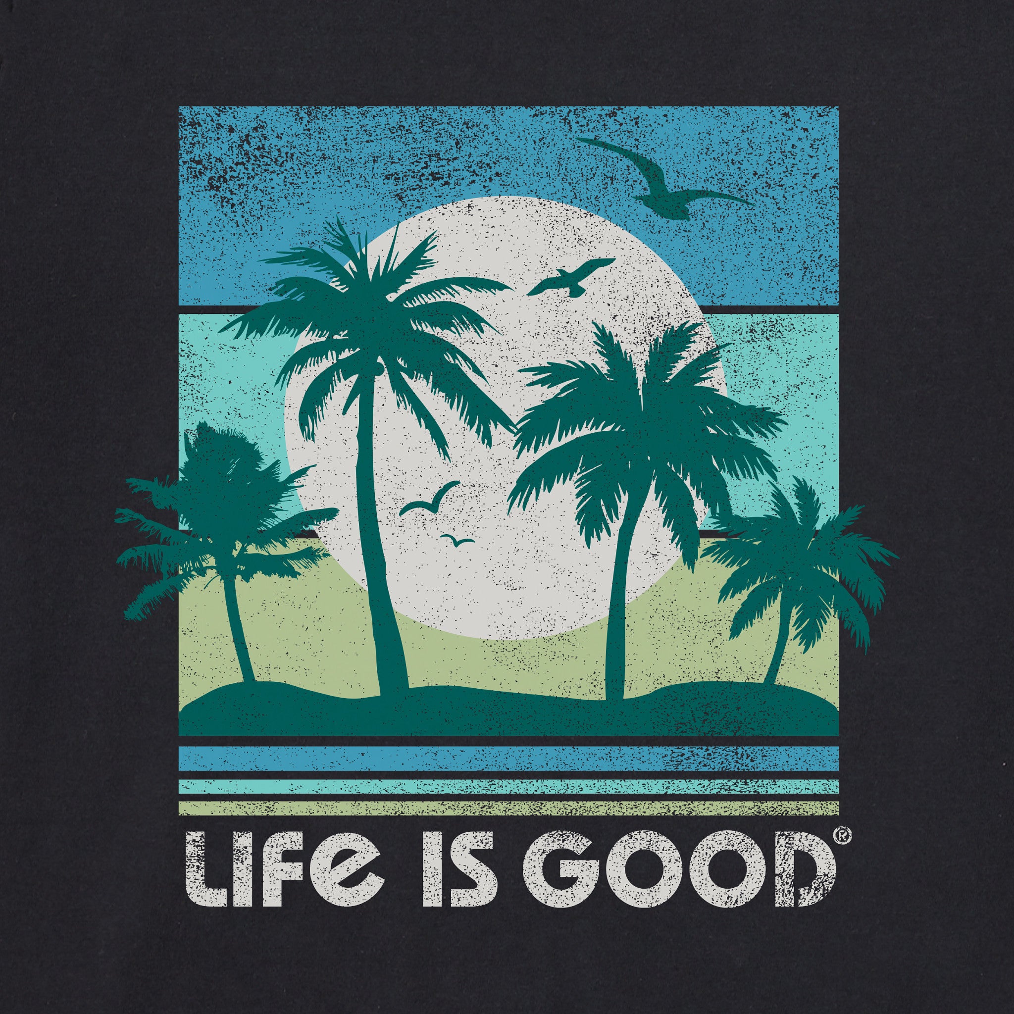 Product image for "Men's Beachy Palms Short Sleeve Crusher Tee" ||143037_2