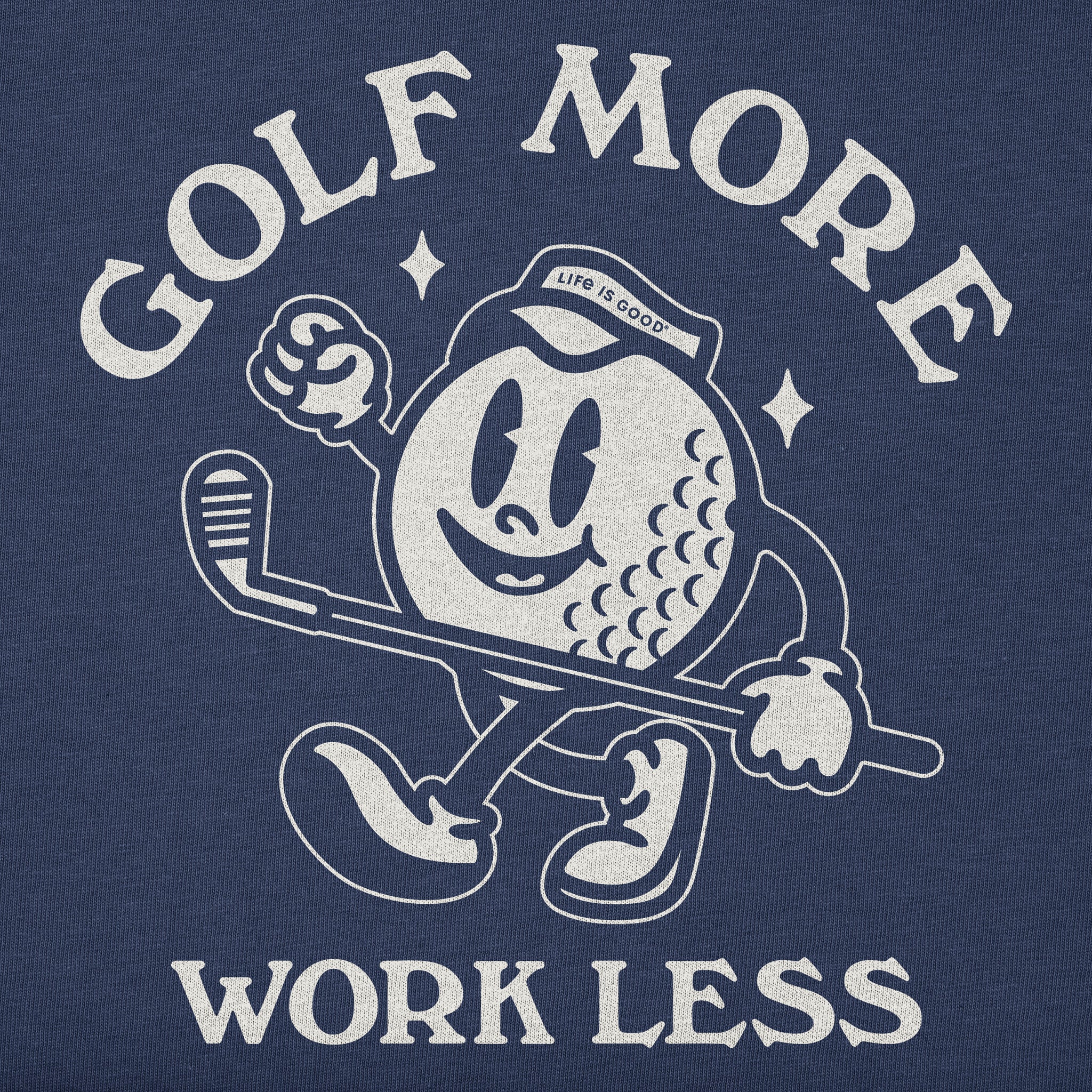 LESS IS GOODさん専用 Women's Golf More Work Less Short Sleeve Tee | Shop Life is Good