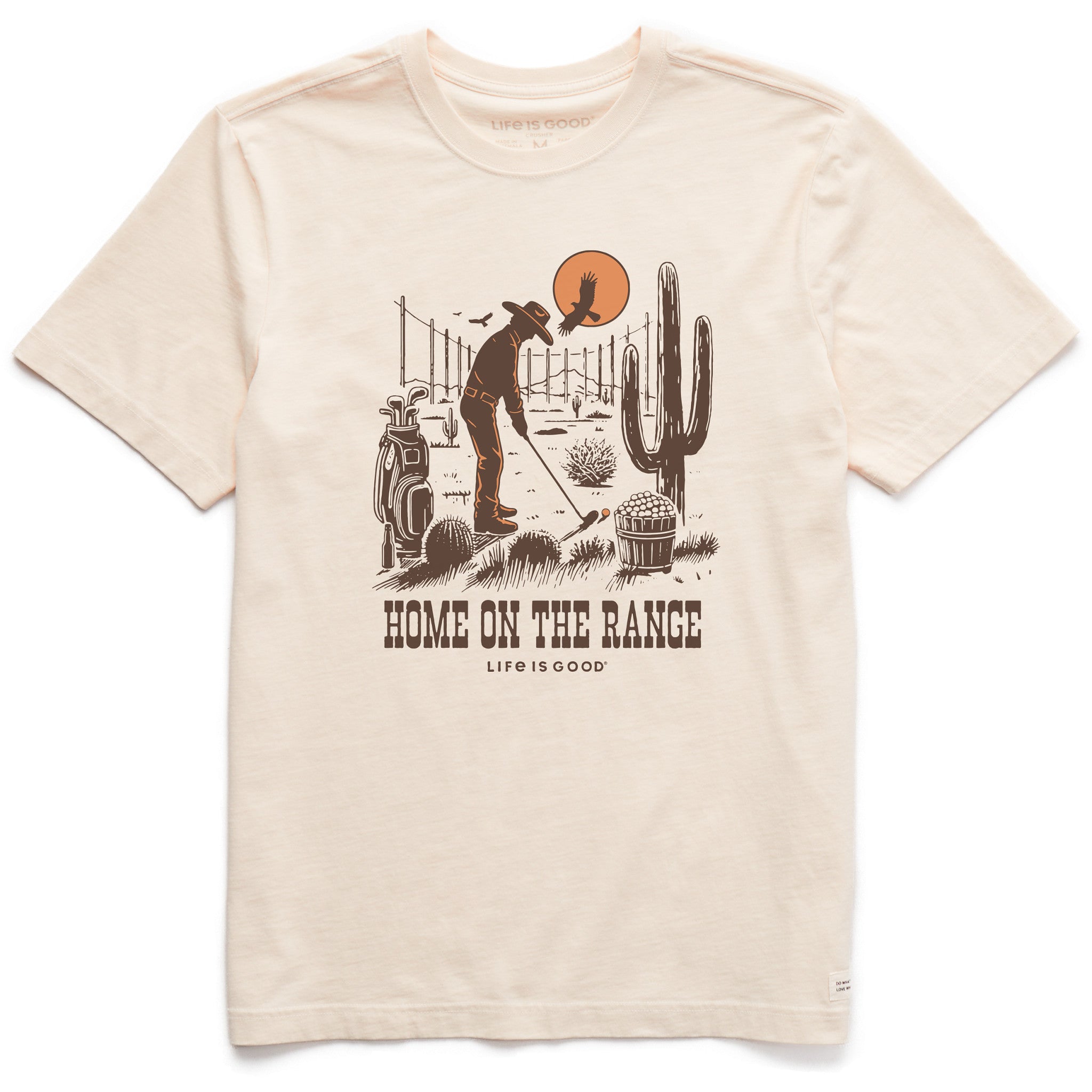 Men's Home on the Range Short Sleeve Crusher Tee | Shop Life is Good