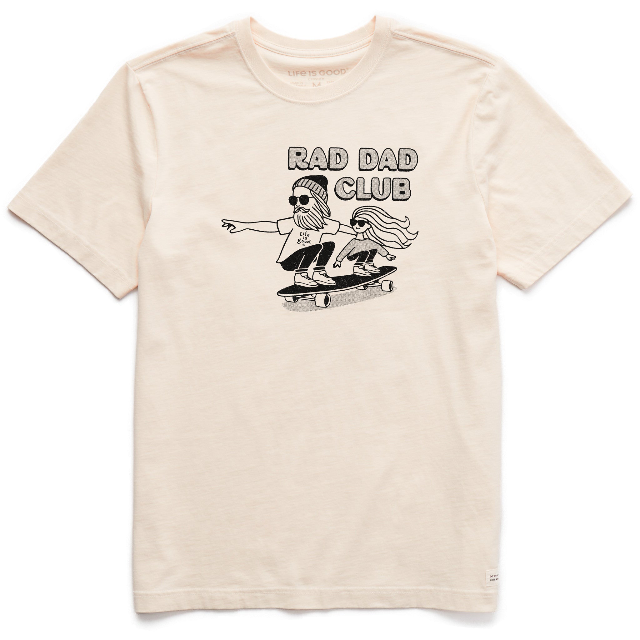 Men's Rad Dad Club Short Sleeve Crusher Tee | Shop Life is Good