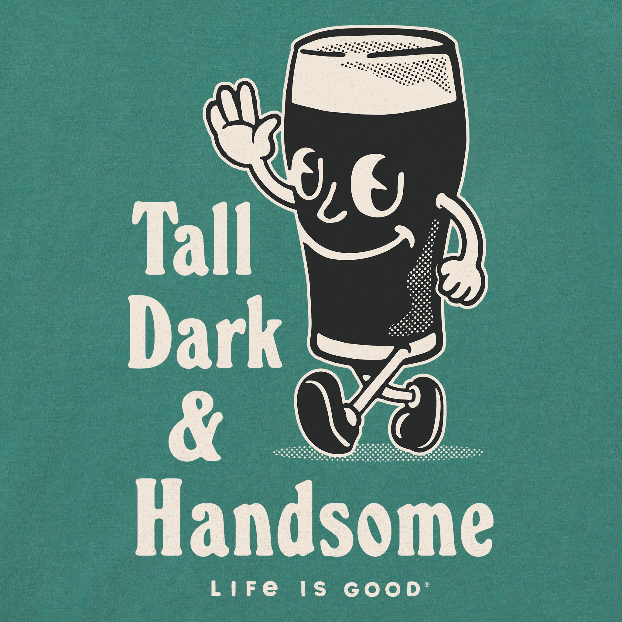 Women's Tall Dark & Handsome Short Sleeve Crusher Boxy Tee | Shop