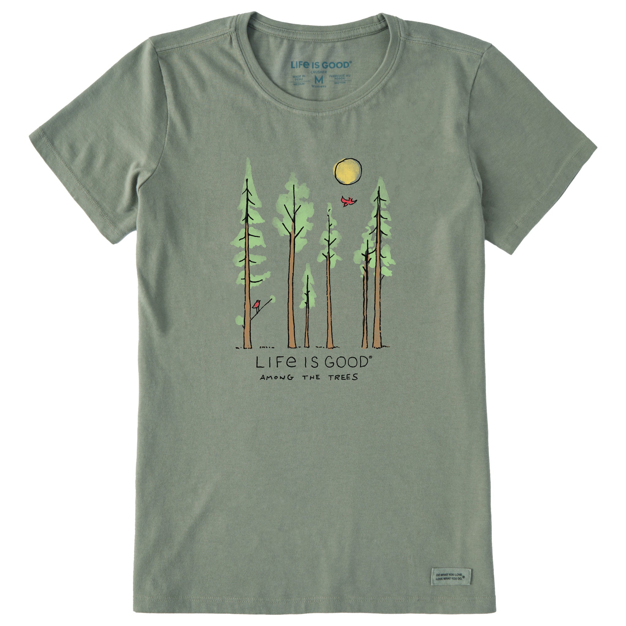 Women's Life is Good Among the Trees Short Sleeve Tee | Shop Life