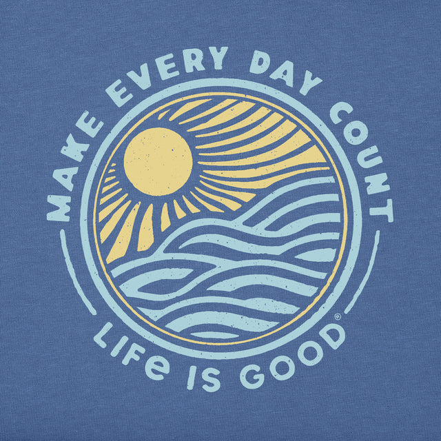 Product image for "Men's Make Every Day Count Sunset Short Sleeve Crusher Tee" ||144341_2