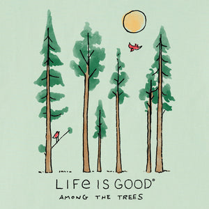 Product image for "Women's Life is Good Among the Trees Short Sleeve Tee" ||144502_2