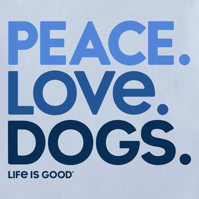 Product image for "Women's Peace Love Dogs Short Sleeve Crusher Tee" ||144529_2