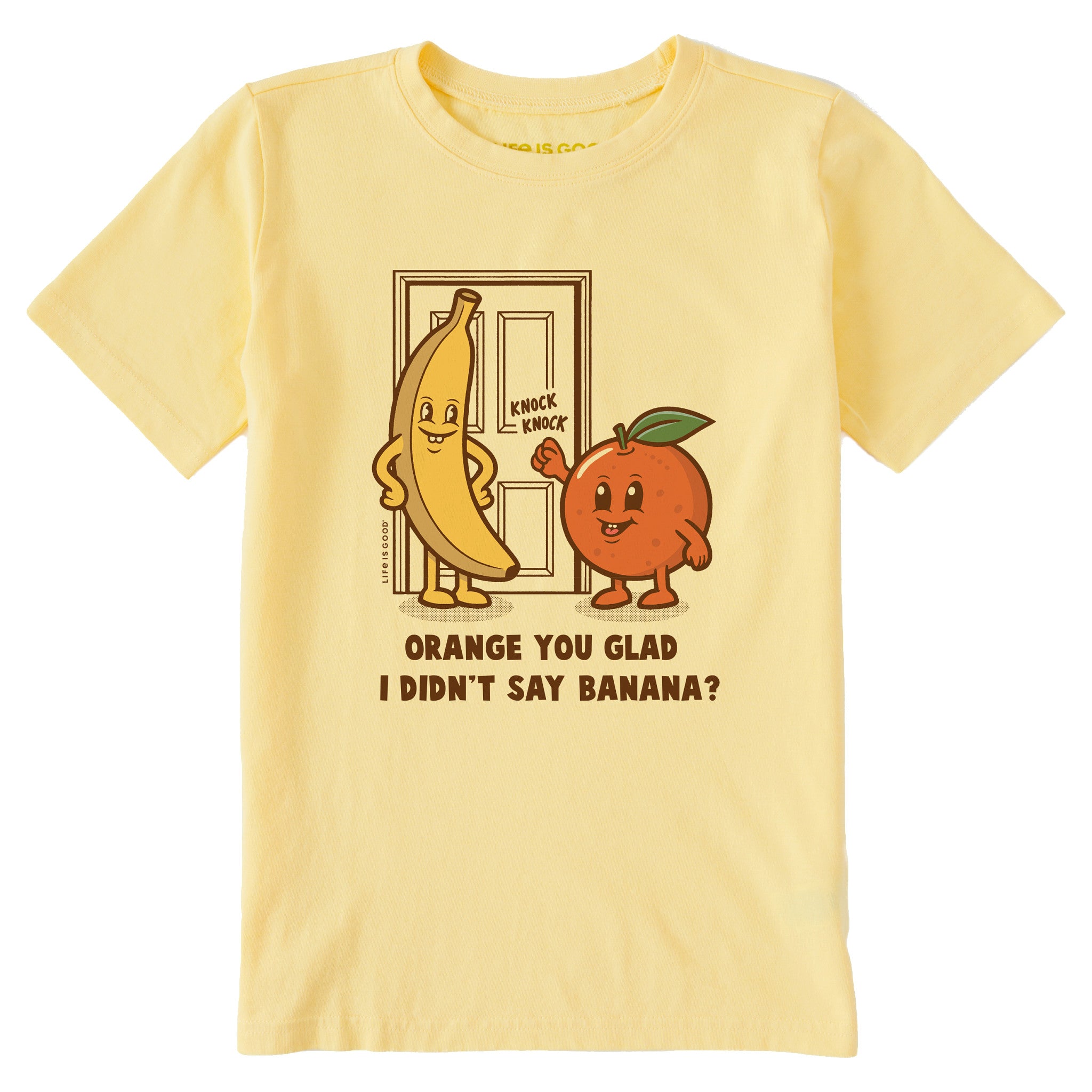 Kids Orange You Glad Short Sleeve Crusher Tee | Shop Life is Good