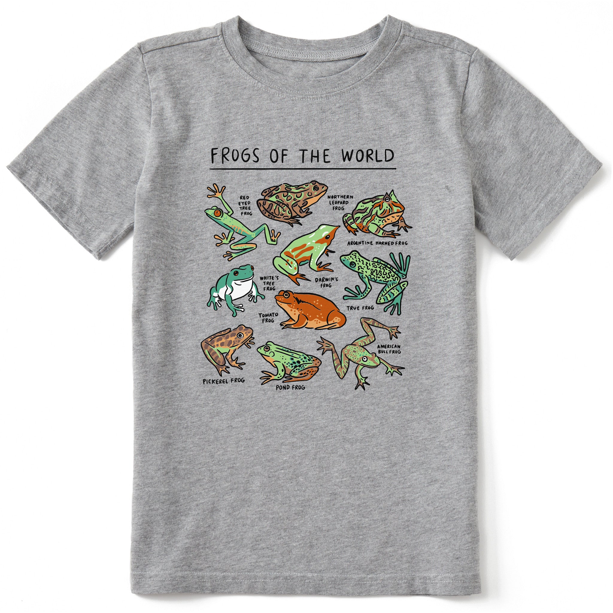 Kids Frogs of the World Short Sleeve Crusher Tee | Shop Life is Good